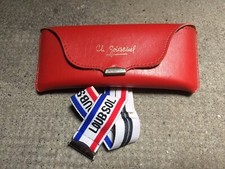 ETUI LUNETTES DE SOLEIL VINTAGE LOUBSOL CUIR