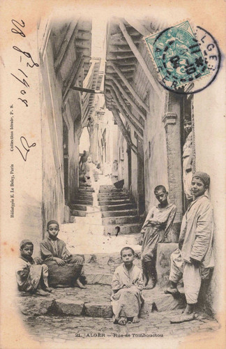 Cpa algerie alger - alger, rue