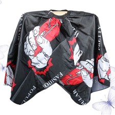 Cape De Coiffeur Blouse Salon Coiffure Cage Tablier Coupe Cheveux