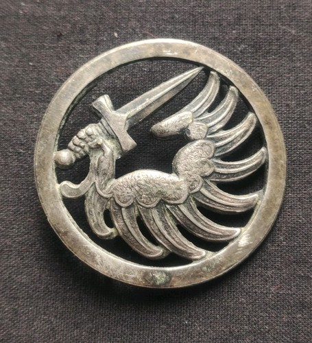 Rare ancien insigne béret - et,