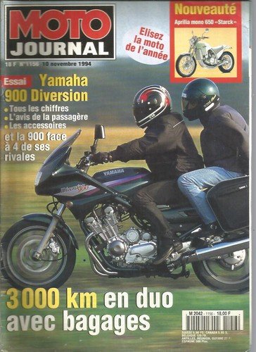 Moto journal 1156 - moto, n°1156