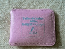 Pub Allia Salles de Bains La Ligne Courrèges sac à provisions tote bag pliable 