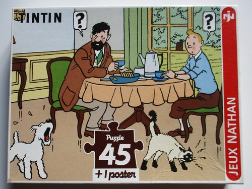 Jeu puzzle tintin - de,