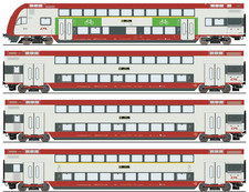 ROCO 6210148  Lot de 4 wagons