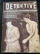 DETECTIVE du 6/08/1951; Le commisaire Bascou prend sa retraite/ Chapelle-Montbra