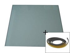 Vitre pour poêles à