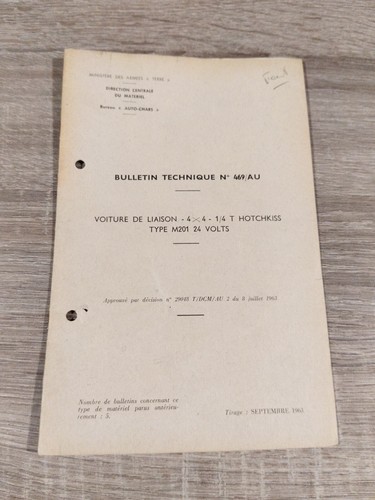 Bulletin technique jeep willys - bulletin,