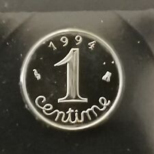 1 CENTIME EPI 1994 ABEILLE BU 10000 Ex. SCELLEE ISSUE DU COFFRET / UNC FRANCE