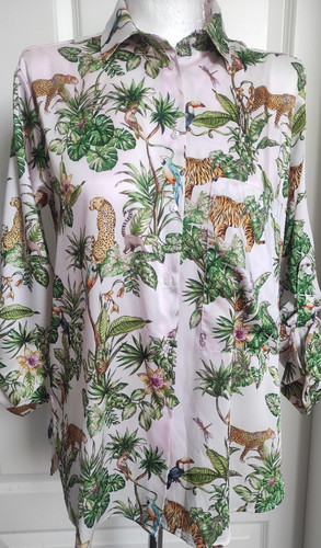 Chemise zara jungle animal - chemise,