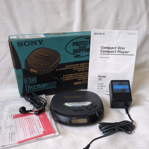 Discman esp sony 245 - discman, pour