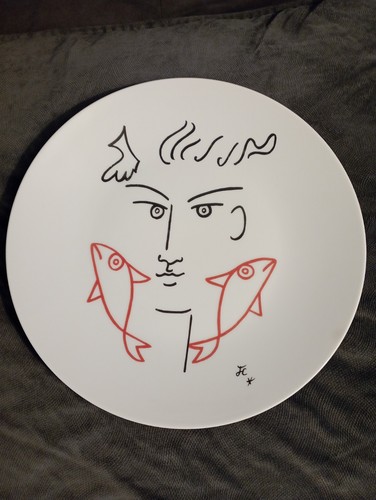 Assiette jean cocteau - jean,