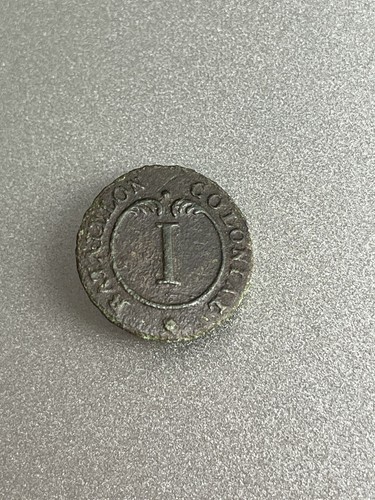 Bouton 1er bataillon colonial - 1er,