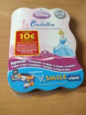 Le rêve enchanté de Cendrillon Disney VSmile - jeu V.Smile Vtech - NEUF SCELLÉ .