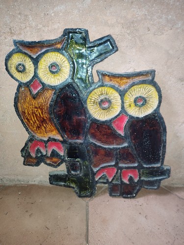 Plaque bas relief murale - plaque, en