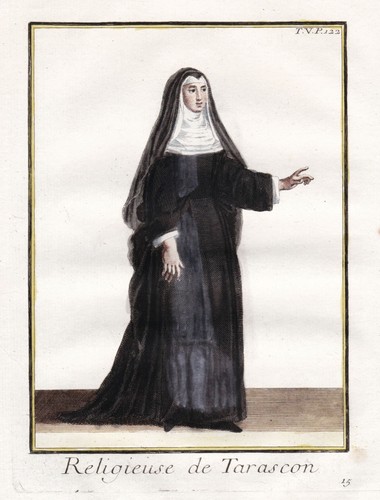 Tarascon nun nonne soeur ordre - nun,