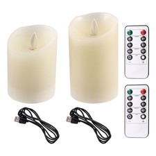 Bougies LED à Flamme