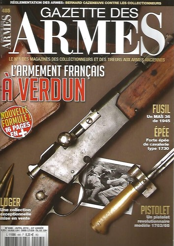 Gazette des armes 485 - gazette,