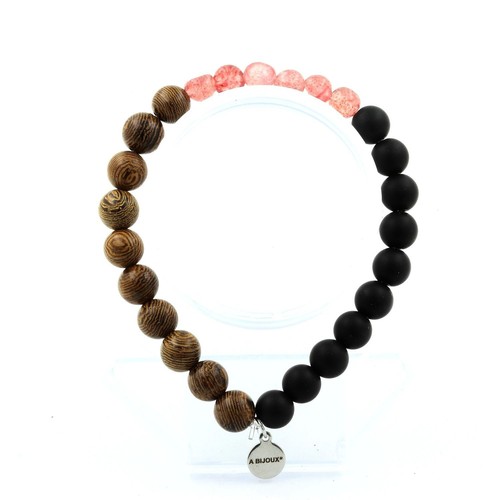 Bracelet strawberry quartz - bracelet,