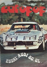 AUTOPOP 23 1973 ESSAI AUDI 80