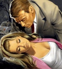 GOUACHE ORIGINALE VOLTIGE EN HAUTE ADIGE MICHEL GOURDON