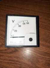 Voltmetre  A AIGUILLE ALTERNATIF ANALOGIQUE 500v MAX