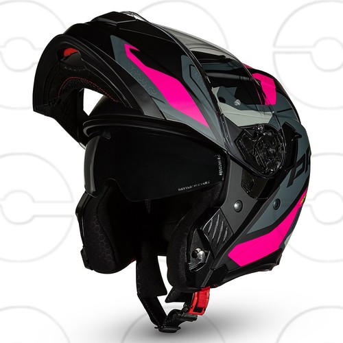 Casque moto modulable - de,