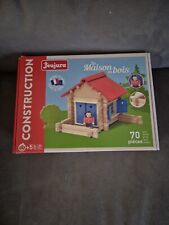 Jeu de construction Jeujura La Maison en Bois 70 Pièces