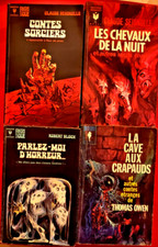 Horreur & SF 6+1 , Chevaux de la nuit , Cave au Crapauds ,D'Horreur ,vintage