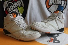 Reebok pump sneakers : HLS white black orange, EU 40 US 7,5, UK 6,5