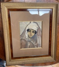 Maurice Henri Hensel (1890-1960) - Gouache sur papier - Signée - Portrait - XX