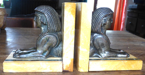 Paire serre livre marbre et - livre,