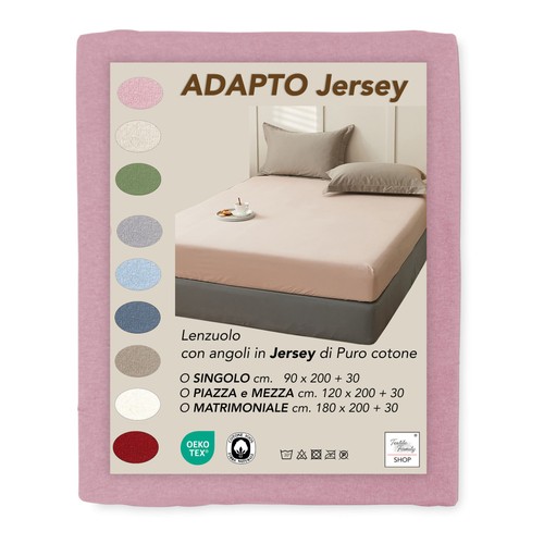 Draps housse jersey adapto - housse,