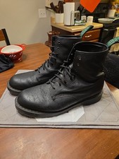 Solovair Black Grain Leather