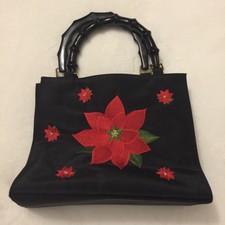 Vintage Bamboo Handle Purse