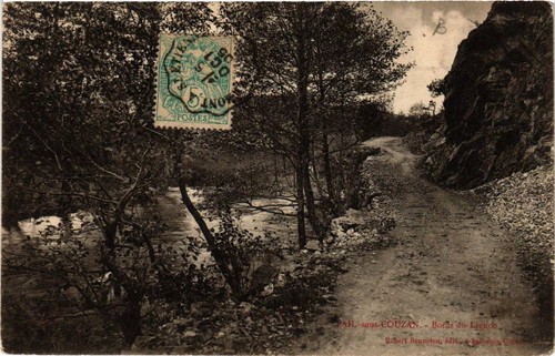 Cpa sail sous couzan - sail-sous-couzan, bords