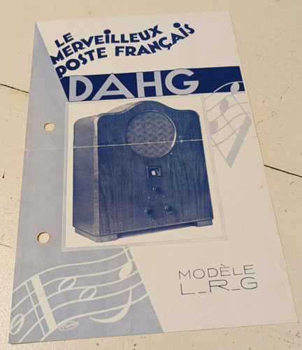 Ancienne publicite prospectus - ancienne,
