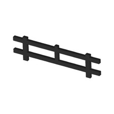 Grille de cheminée / grille debout 361 x 95 mm adaptée au poêle Wamsler**