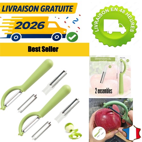 éplucheur légumes inox - légumes, 2