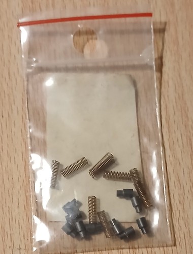 Lot charbons ressorts - lot, et