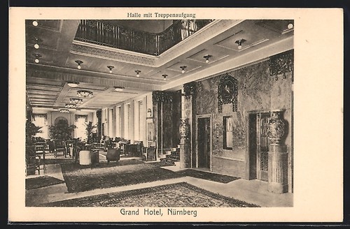 Carte postale nuremberg grand - carte,