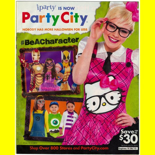 Party city catalog flyer - city, ad