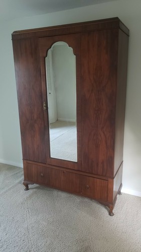 Antique armoire wardrobe - antique,