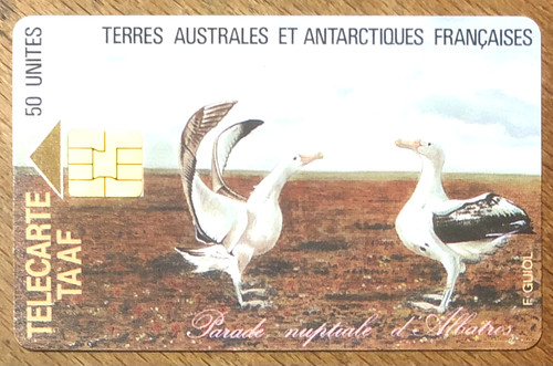 Taaf albatros télécarte réf - taaf,