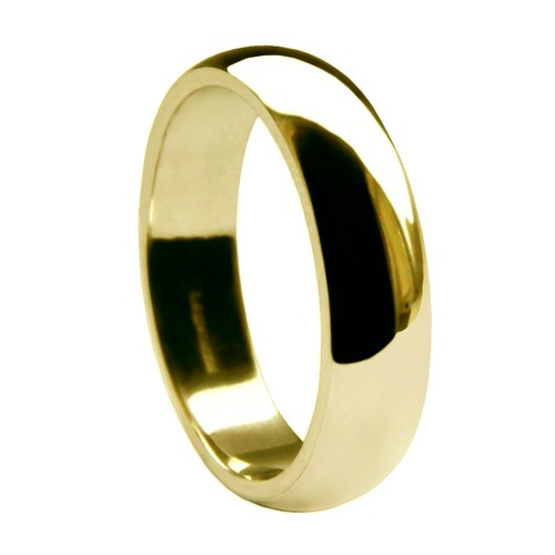 8mm 9ct jaune forme - or, d