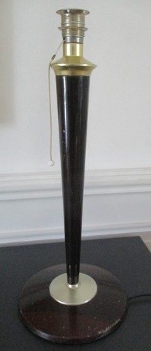 Pied lampe mazda - mazda, bois