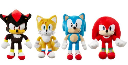 Peluche sonic the - sonic, hedgehog