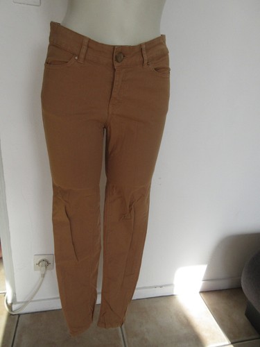 Jean marron zara taille - zara, 38
