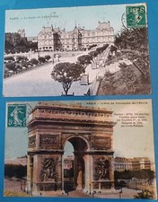 CPA (410) PARIS - 2 Cartes