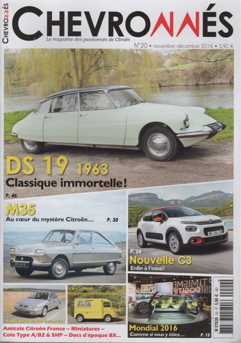 Chevronnes citroen m35 1970 - citroen,