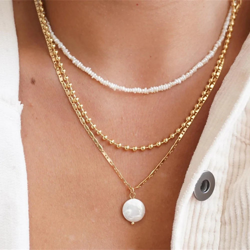 Lot collier femme - 3,